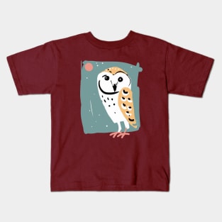 Barn Owl#3 Kids T-Shirt